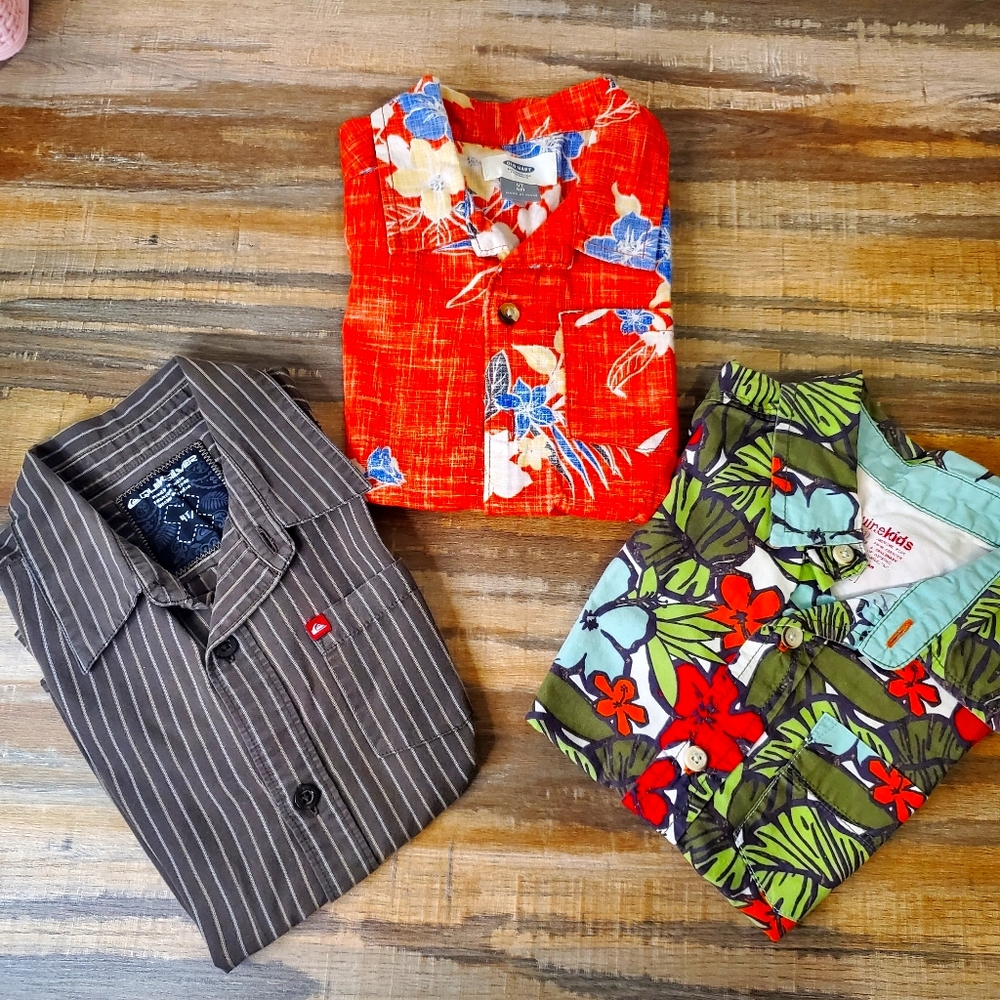 Boys 4T bundle cute floral prints